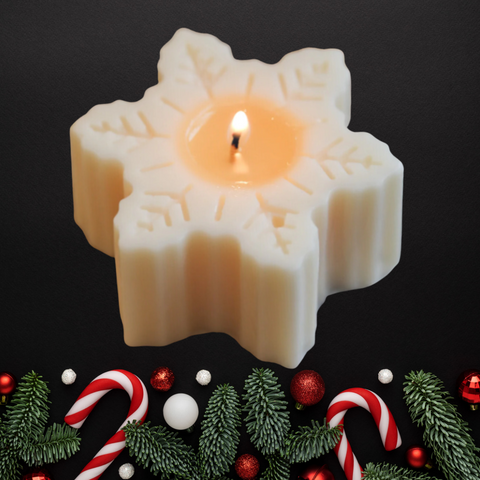 Christmas Blends Aromatherapy Christmas Snowflake Candle