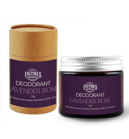 Natural Deodorant - Lavender Rose