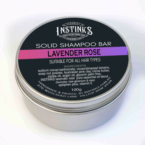 Lavender Rose Shampoo Bar