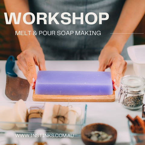 17 May MELT & POUR SOAP MAKING WORKSHOP