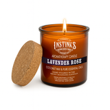 Lavender Rose Amber Jar Candle