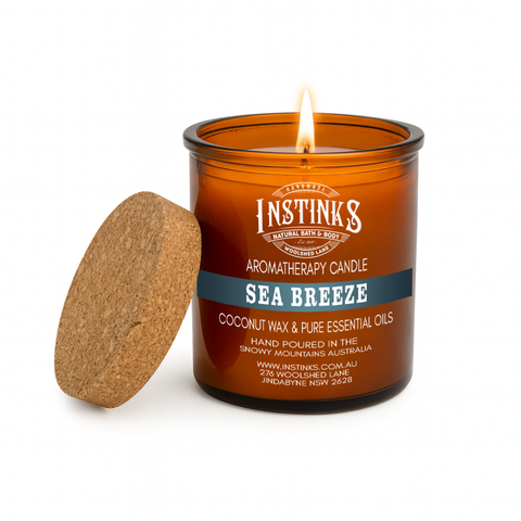 Sea Breeze Amber Jar Candle