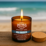 Sea Breeze Amber Jar Candle