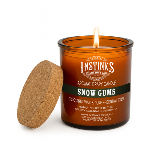 Snow Gums Amber Jar Candle
