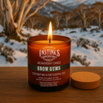 Snow Gums Amber Jar Candle