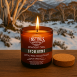 Snow Gums Amber Jar Candle