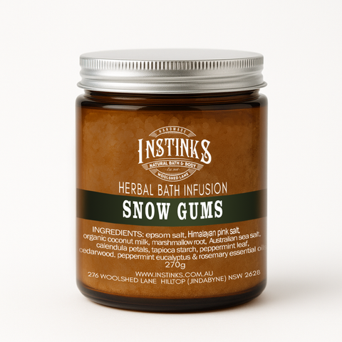 Snow Gums Herbal Bath Infusion