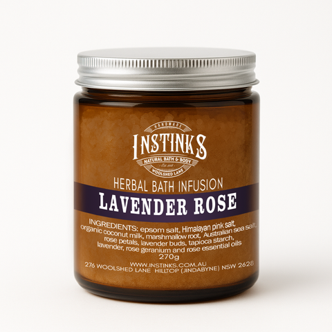 Lavender Rose Herbal Bath Infusion