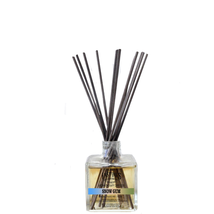Snow Gum Natural Reed Diffuser - Cedarwood, peppermint eucalyptus, rosemary