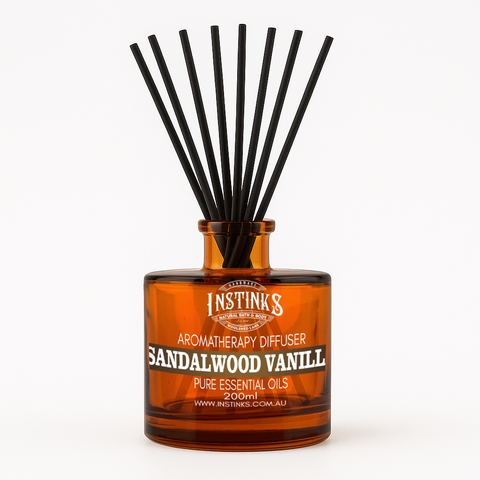 Sandalwood Vanilla Natural Reed Diffuser
