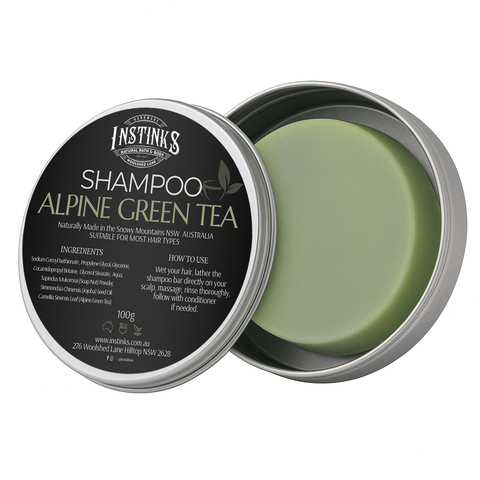 Alpine Green Tea Shampoo Bar