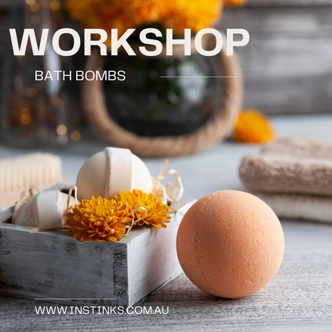 10 May BATH BOMB MAKING WORKSHOP