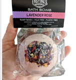 Lavender Rose Australian Pink Clay Bath Bomb