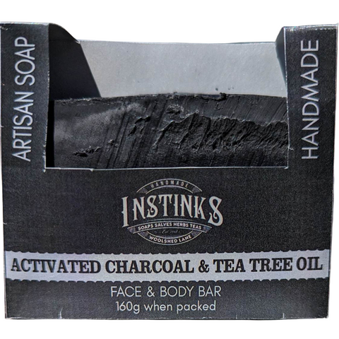 Activated Charcoal & Tea Tree Oil Face & Body Bar