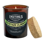 Mountain Climbing Amber Jar Candle - Cardamom & Lime