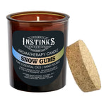 Snow Gums Amber Jar Candle - Cedarwood, peppermint eucalyptus & rosemary